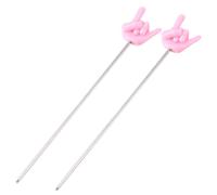 MOKKHNB 2pcs Stainless Steel Cake Testers for Baking Lovers Easy to Use Cake Test Pin and Bread Test Tool for DIY Baking