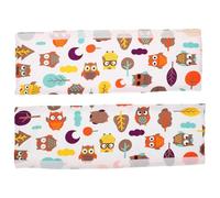MOKKHNB 2pcs Stroller Handle Covers Cotton Armrest Sleeve with Non-Slip Gentle Touch, Friendly Patterns, Suitable for Cart and Walker, for Daily Outings and Long Walks