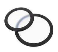 MOKKHNB 2pcs Universal Stethoscope Diaphragm Bell Covers for Pediatric and Adult Use, Pvc Material, Convenient to Use and Easy Replacement Stethoscope Accessories for Professionals