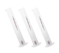 MOKKHNB 3 Sets Alcohol Hydrometer Kit with Specific Gravity and Sugar Content Scales, Glass and Plastic Material, Accurate Tester for Brewing and Home Wine Making