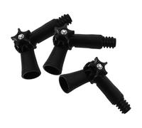 MOKKHNB 3pcs Hinge Tip Angle Adapter for Extension Pole Threaded Connector for Window Cleaner Brush Cobweb Duster Paint Roller Joint for Poles