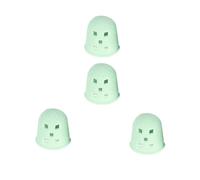 MOKKHNB 4 Pcs Silicone Guitar Finger Guards for Beginners and Guitarists Easy to Put and Take off Green Guitar Finger Caps to Reduce while Playing Banjo