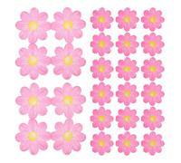 MOKKHNB 40 Sheets Decorative Daisy Design Paper Napkins Charming Flower Shape, for Garden Gatherings and Summer Picnics, Reduces Cleaning Hassle, Floral Dinner Napkins for Party Supplies