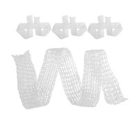 MOKKHNB 4Pcs Cotton Meat Netting Roll Each Ham Sausage Netting for Roasting Smoking and Curing Meat Trussing Supplies