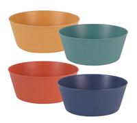 MOKKHNB 4pcs Ramen Bowls Multi-use Kitchen Soup Bowls Scratch Resistant Simple and Elegant Design for Restaurants and Hotels