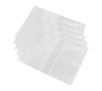 MOKKHNB 5pcs Passport Holder Credit Card Organizer Vertical Plastic Card Slots Waterproof Wear-Resistant Travel Essential Protector Case for Studying Abroad and Tourism