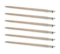 MOKKHNB 6pcs Automatic Door Spring Closers with Bent Tube Structure and Hook, Metal Self Closing Springs for Enhanced Privacy and Preventing Door Slamming, for Bedrooms and Bathrooms