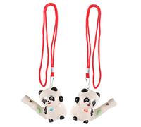 MOKKHNB 6pcs Panda Water Whistles Early Learning Educational for Party Favors Develops Music Recognition for Birthdays and Holidays