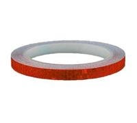 MOKKHNB Bike Wheel Reflective Stickers Fluorescent at Night Red Reflective Tape for Motorcycle Rim Decoration for Riding the Fog and Riding at Night