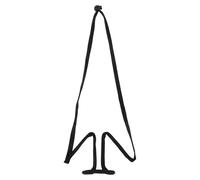 MOKKHNB Black Neck Hanging Microphone Holder with Metal and Plastic Construction, Wear Resistant and Simple Installation, Portable Mic Stand Clamp for Live Stage and Performance Use