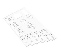 MOKKHNB Braille Supply Acrylic Blinder Card for Blind Individuals Using Banking and Outdoor Scenarios