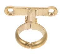 MOKKHNB Brass Pipe Clamps with Pipe Holder Bracket for Household and Outdoor Use Featuring Easy Installation and Aesthetic Design for Secure Tube and Cable Management