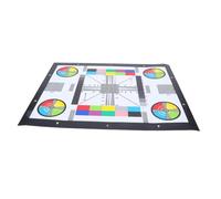 MOKKHNB Cctv Lens Calibration Chart with Color Wheel and Focus Test Cards Adhesive Optical Alignment Tool for Precise Camera Adjustment and Image Quality Verification in Security