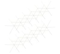 MOKKHNB Christmas Beading Wire Snowflake Forms Metal Ribbon DIY Snowflake Ornament Handmade Wire for Holiday Beading Projects for Christmas Decorations and Party Crafts