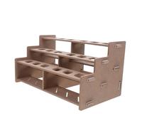MOKKHNB Compact Paint Tube Organizer Rack for Oil and Watercolor Bottles Multi Desktop Storage Stand for Artists Teachers Hobbyists Stable and Space Saving Paint Holder for Studios and