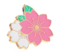 MOKKHNB Cute Japanese Cherry Blossom Enamel Pin Badge for Women Unique Flower Brooch for Backpacks Clothing and Party Decorations Sturdy and Versatile Accessory to Enhance Your Style