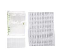 MOKKHNB Diamond Art Plastic Multipage Design, and Diamond Drawings Storage Portfolio Folder for Sections, Large Capacity Storage Rhinestone Paintings for Travel and Outdoor Creation