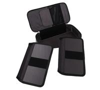 MOKKHNB Double Layer Large Capacity Pencil Case Lightweight Pen Storage Bag with Zipper for School Office and Students