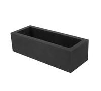 MOKKHNB Graphite Gold Melting Crucible 5kg 180×70×50mm Non-Stick Metal Casting Mold Smelting Tool for Gold Silver Aluminum Copper Brass