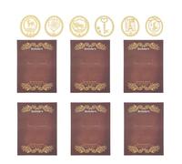 MOKKHNB Hollow Out Metal Bookmarks in Gold, Easy to Store and Record Reading Progress 12 Pcs Creative Animal Page Markers for Students and Writers