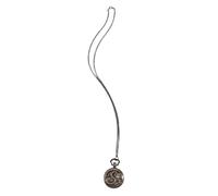 MOKKHNB Hollowed-Out Retro Snake Animal Pocket Watch Vintage Alloy Pendant for Adults Unique Zodiac Creative Carved Design Coffee Color