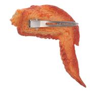 MOKKHNB Imitation Fried Chicken Wings Hairpins Creative Food Hair Accessories for Girls Fun Photo Props Unique Party Favors Multipurpose Clips for Clothing Bags