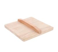 MOKKHNB Japanese Style Wooden Tamagoyaki Pan Lid for Omelette Pan Cover Dustproof Height-enhanced Wood Lid Retro Solid Cookware Accessory for Home Kitchen Cooking