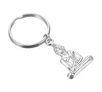 MOKKHNB Keychain Tassels Creative Keyring Buddha Pendant Car Keys Tag for Men Women Bag Hanging Decor
