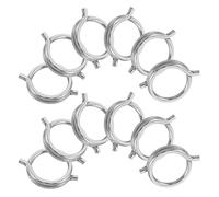 MOKKHNB Kitchen Shears Spring Replacement 15Pcs Precision Steel Springs for Poultry Scissors Suitable for Small Size Chicken Bone Shears in Food Preparation