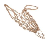 MOKKHNB Macrame Wine Bottle Holder Rope Wine Carrier for Travel Home Storage Elegant Design for Parties Gatherings Versatile Use