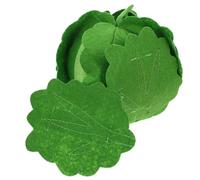 MOKKHNB Montessori Felt Cabbage Peelable Vegetable Playset for Encouraging Hand Eye Coordination Interactive Learning and Parent Engagement Early Childhood Education
