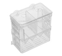 MOKKHNB Plastic Fish Breeding Box for Aquarium with Observation Window and Effective Separation Fish Isolation Box Breeding