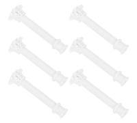 MOKKHNB Roman Column Pillars Set 6pcs Lightweight ABS Material Classical Design for Architectural Model Making and Home Decor
