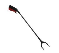 MOKKHNB Rubbish Grabber Sturdy Garbage Clamp Lightweight Stainless Steel Litter Picker Tool for Outdoor Cleaning and Elderly Use