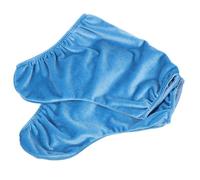 MOKKHNB Skate Boot Covers 1 Pair XL Polyester Roller Skating Shoes Covers Close-Fitting Design, Suitable Shoe Size 40-42, for Indoor Use to Prevent Skates from Getting Dirty Sky Blue