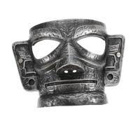 MOKKHNB Steampunk Full Face Mask Vintage Halloween Costume Accessory Inspired by Ancient Sanxingdui Culture Comfortable Fit for Cosplay Parties and Carnivals