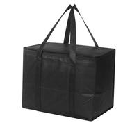MOKKHNB Thermal Insulated Food Carrier Bag Aluminum Cooler for Handles Stands Upright Easy to Use