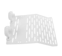 MOKKHNB Turtle Basking Platform White for Aquarium with Easy to Climb Plastic Design Stable Terrace Not Easy to Deform, Suitable for Tortoise Habitat and Other Pets Needing Sunbathing