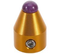MOKKHNB Universal Aluminium Alloy for 8mm Diameter Handles Tuning Fork Feet Base with Agate Crystal Versatile Use and Stable Support Suitable for Office and Outdoors