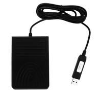 MOKKHNB USB Game Foot Control Keyboard Single Pedal with Minimal Resistance for Transcription and Office Use