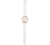 MOKKHNB Watch Imitation Comfortable for Alloy Leather and Band Pattern Fashionable with Snake Case, Elegant Analogue Wrist Women Casual Dating and Meeting