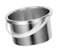 MOKKHNB Wax Melting Pot Aluminum Alloy Small Container 500ml Compatible with Wax Warmer Pot for Hair Removal Treatments