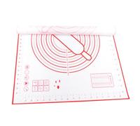 MOKKHNB Wear-Resistant Silicone Dough Rolling Mat Non-Stick Surface and Anti-Skid Feature Glass Fiber Reinforced Kneading Mat for Bread and Pizza Baking Household Dough