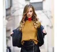 MOKKHNB Woman Necklace Necklace Choker with Lace Material and Adjustable Length, Featuring A Unique Big Flower Design and Luxurious Feel, for Occasion and Stand out The Crowd