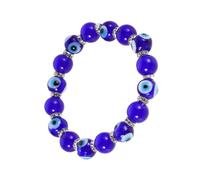 MOKKHNB Women Beaded Evil Eye Bracelet Glass Beads Wrist Jewelry for Teen Multi Occasion Accessory Sophisticated Design for Everyday Wear Unique Personal Style Statement