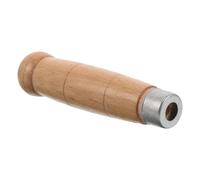 MOKKHNB Wooden Replacement Handle for Kitchen with Stable Connection Technology and Ergonomic Grip, Beige Retro Style Handle Suitable for Long Sessions and Classic Food Preparation