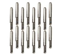 MOKKHNB Zither Tuning Pins Silver Metal 16pcs for Dulcimer and Harp, Simple Installation String Nail Fixing, Musical Instrument Part for Lyre