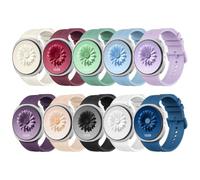 MoKo 10 Pack Sport Strap Compatible with Samsung Galaxy Watch 9/8 40mm/44mm