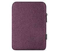 MoKo 12.9 Inch Tablet Sleeve Fits 13 Inch New iPad Pro M4 & Air M2 2024,iPad Pro 12.9 M2&M1,Galaxy Tab S8+/S9+ 12.4,Surface Laptop Go 12.4,Polyester Bag Fit with Apple Pencil or Smart Keyboard, Purple