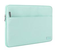 MoKo 13-13.3 Inch Laptop Sleeve Fits 13" MacBook Air M2/M1 2022-2018, 13"/14" MacBook Pro M2/M1 2022-2016, surface pro 8, iPad Pro 12.9, Notebook Computer Case Cover Bag with Pocket, Mint Green